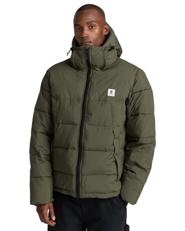 Men's water resistant puffer jacket sale