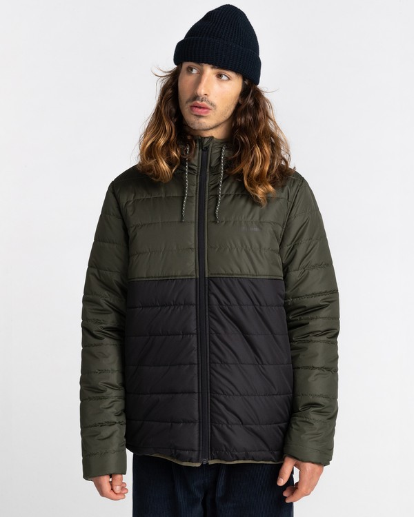 1 Alder Fundamental - Veste déperlante pour Homme Vert Z1JKG1ELF1 Element