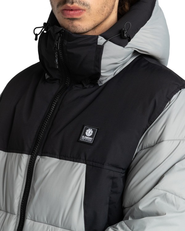 8 Dulcey - Water-Resistant Jacket for Men Grey Z1JKG7ELF1 Element