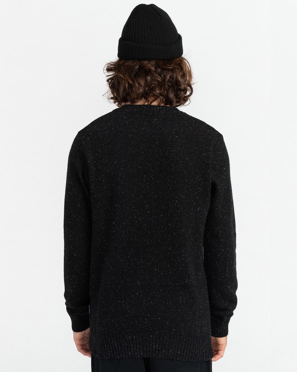 5 Kayden - Pull pour Homme Noir Z1JPC1ELF1 Element