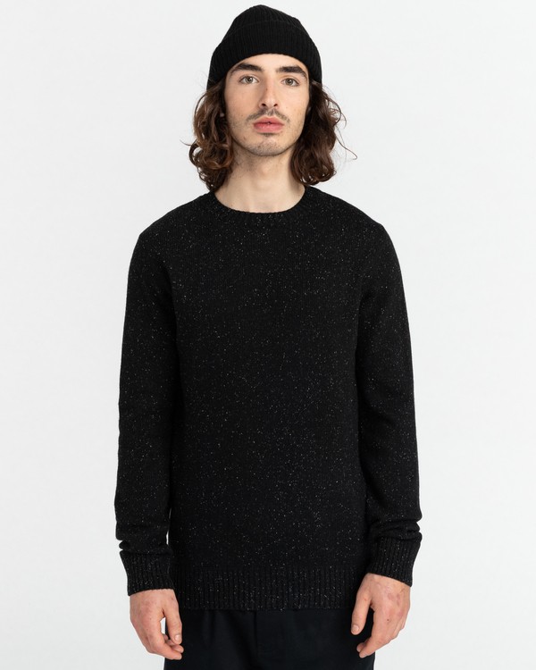 1 Kayden - Pull pour Homme Noir Z1JPC1ELF1 Element