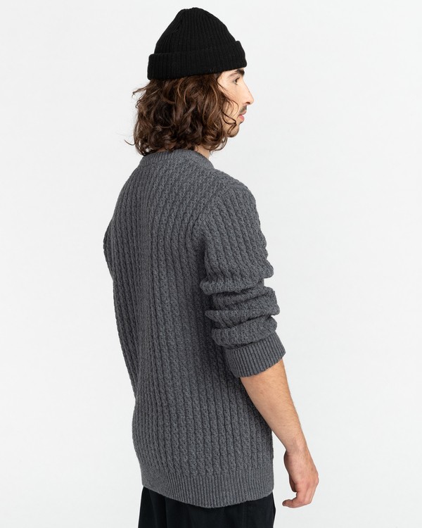 6 Marvik - Jumper for Men Gray Z1JPC4ELF1 Element