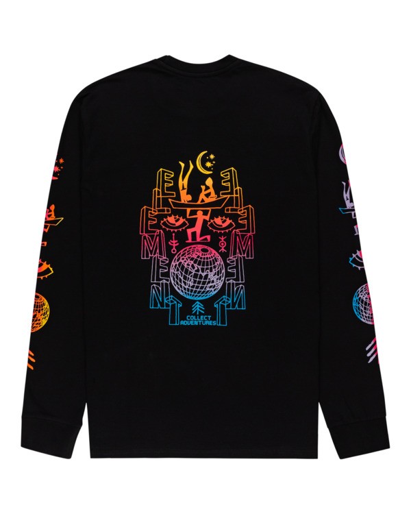 1 Cabeza - Maglietta a Maniche Lunghe da Uomo  Z1LSD4ELF1 Element