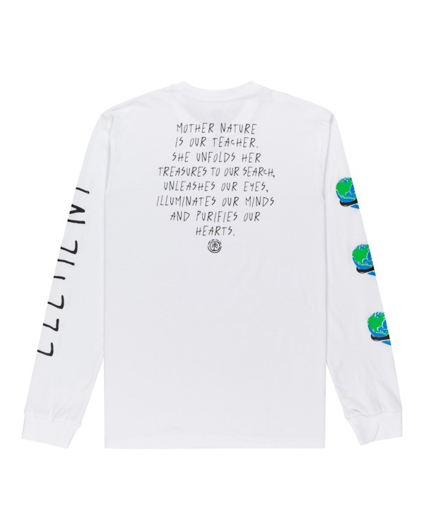 1 Ravana - Longsleeve für Männer Weiss Z1LSD7ELF1 Element
