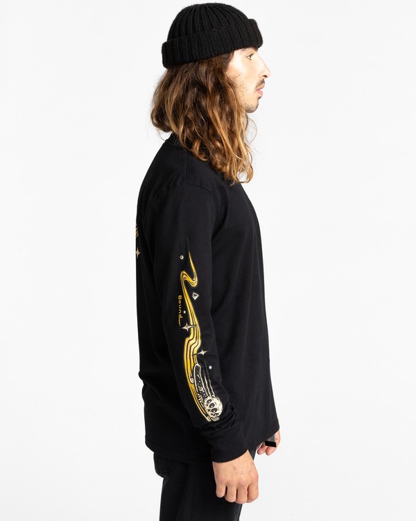3 Transender - Longsleeve für Männer Schwarz Z1LSE4ELF1 Element