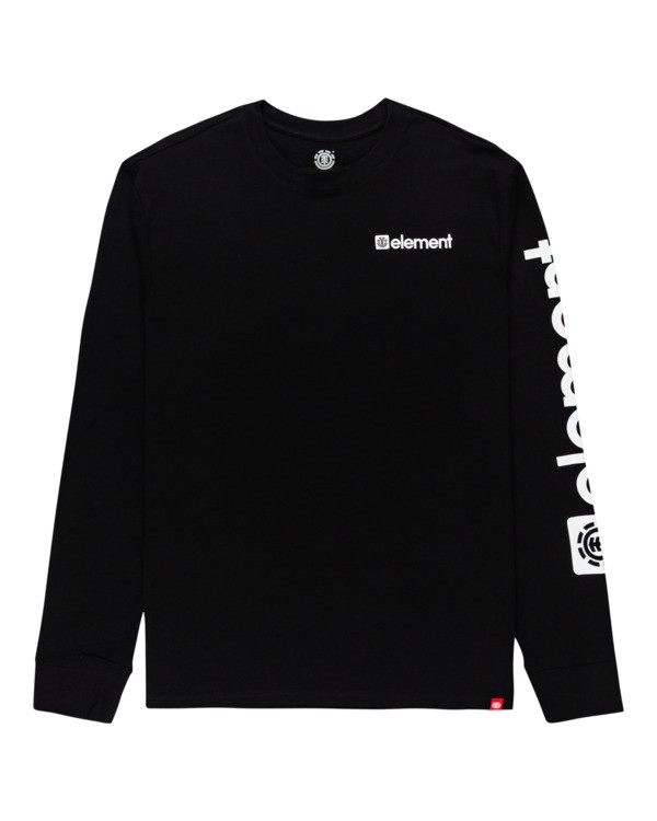 0 Joint - Longsleeve Unisex Schwarz Z1LSE5ELF1 Element
