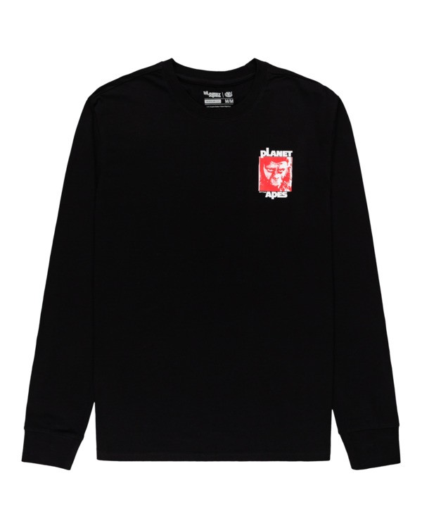 0 Pota Dominion - Camiseta de Manga Larga Unisex Negro Z1LSE7ELF1 Element