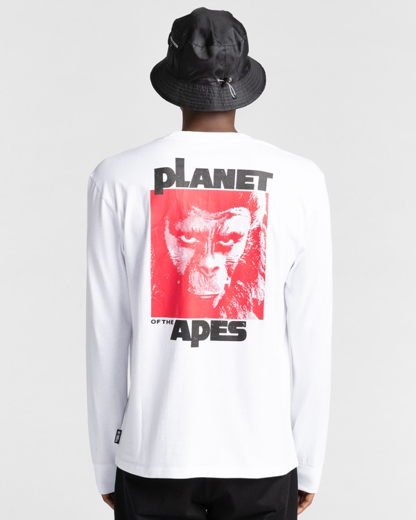 4 Pota Dominion - Long Sleeve T-Shirt Unisex White Z1LSE7ELF1 Element