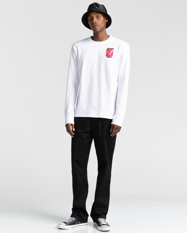 3 Pota Dominion - Long Sleeve T-Shirt Unisex White Z1LSE7ELF1 Element