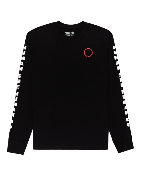 0 Pota Surge - Long Sleeve T-Shirt Unisex Black Z1LSE9ELF1 Element