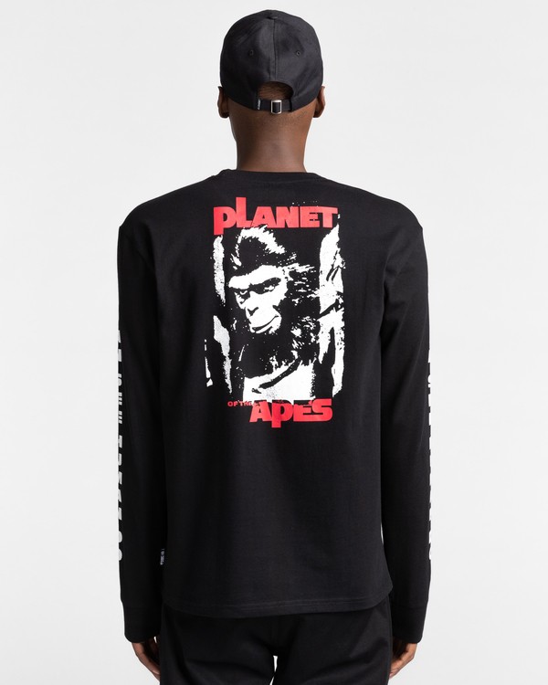 6 Pota Surge - Long Sleeve T-Shirt Unisex Black Z1LSE9ELF1 Element