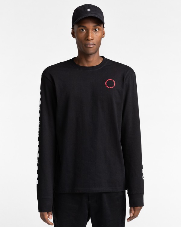 2 Pota Surge - Long Sleeve T-Shirt Unisex Black Z1LSE9ELF1 Element