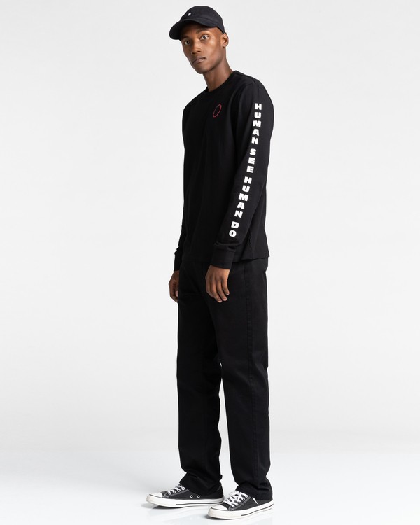 4 Pota Surge - Long Sleeve T-Shirt Unisex Black Z1LSE9ELF1 Element