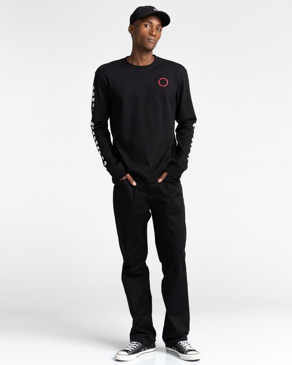 5 Pota Surge - Long Sleeve T-Shirt Unisex Black Z1LSE9ELF1 Element