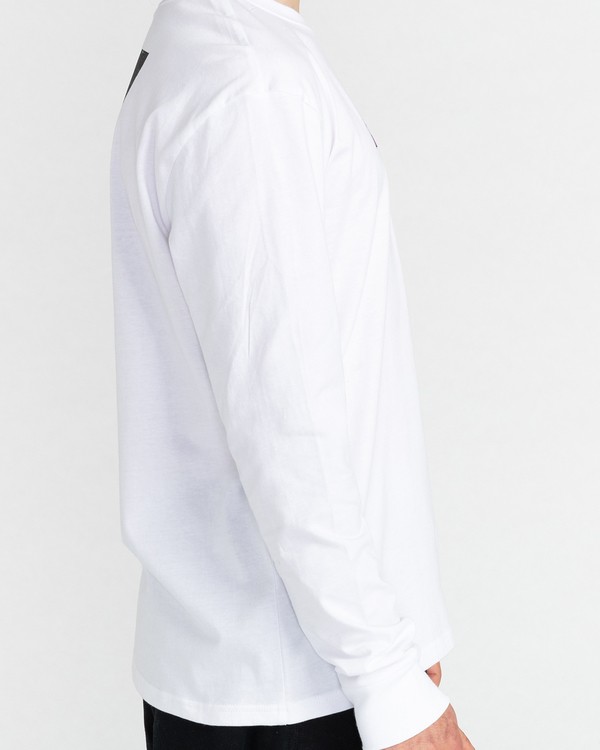 5 Reckoning - Maglietta a Maniche Lunghe Unisex White Z1LSF3ELF1 Element