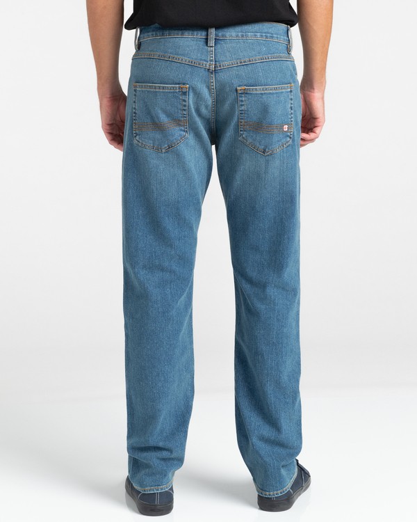 5 E02 - Slim Fit Jeans for Men Blue Z1PNB1ELF1 Element