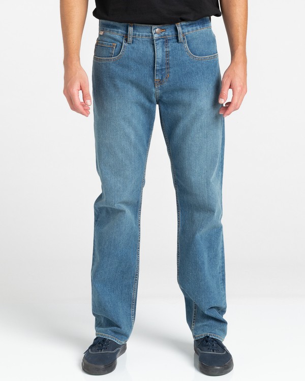 2 E02 - Slim Fit Jeans for Men Blue Z1PNB1ELF1 Element