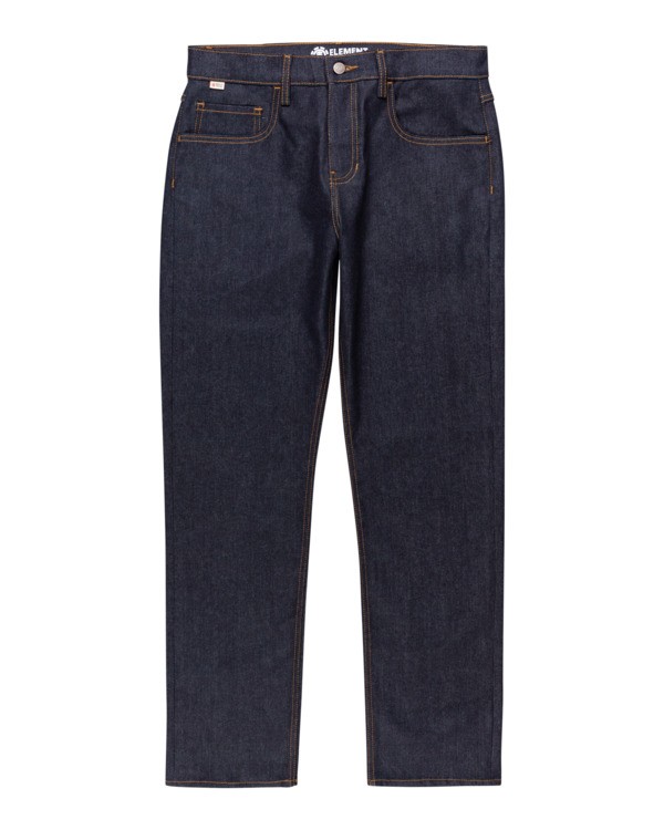0 E03 - Vaquero de Corte Ajustado para Hombre Multi Z1PNB2ELF1 Element