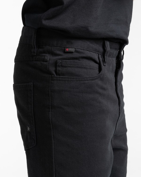 4 E02 - Jeans mit Slim Fit für Männer Schwarz Z1PNB3ELF1 Element