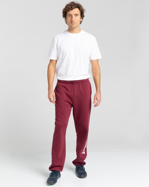 4 Cornell - Pantalón de Chándal Unisex Rojo Z1PTC3ELF1 Element