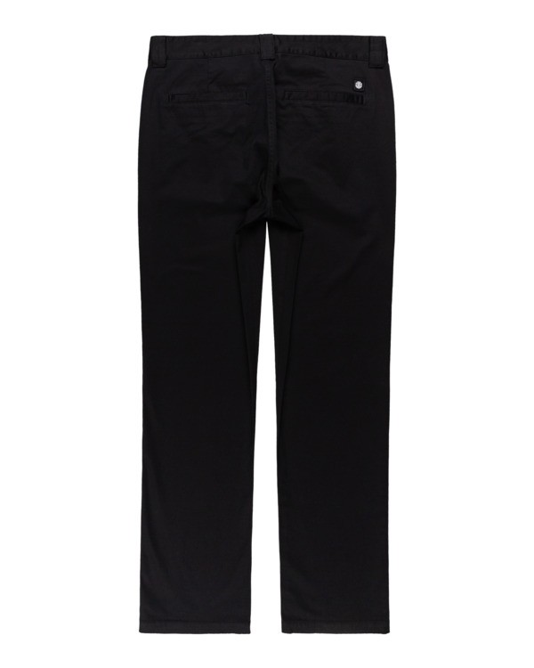 1 Sawyer - Pantaloni Chino voor Uomo Black Z1PTC4ELF1 Element