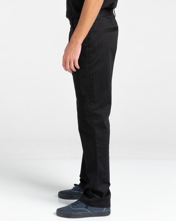 3 Sawyer - Pantaloni Chino voor Uomo Black Z1PTC4ELF1 Element