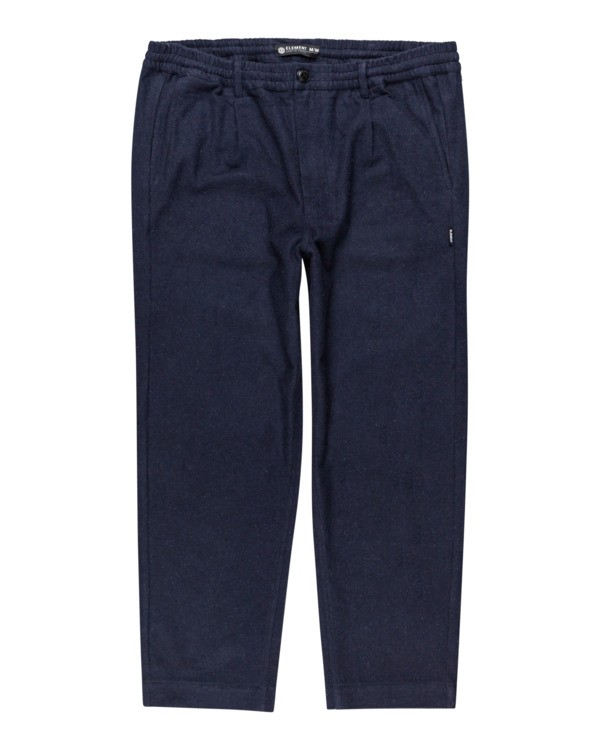 0 Pleat Chillin Flannel - Trousers for Men  Z1PTD1ELF1 Element