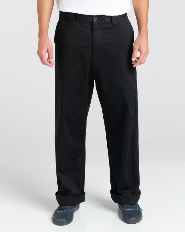2 Pleat Chillin Flannel - Trousers for Men  Z1PTD1ELF1 Element