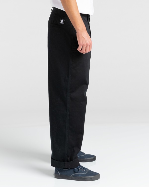 3 Pleat Chillin Flannel - Trousers for Men  Z1PTD1ELF1 Element