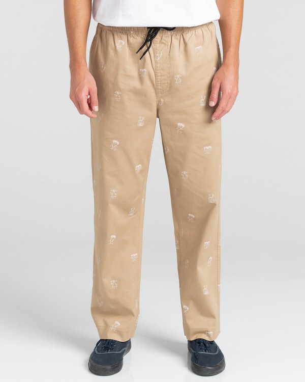 2 Chillin Galaxy - Trousers Unisex Grey Z1PTD6ELF1 Element