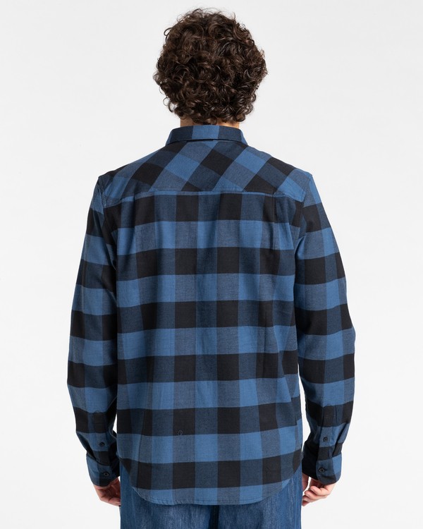 2 Tacoma - Chemise en flanelle pour Homme Bleu Z1SHC1ELF1 Element