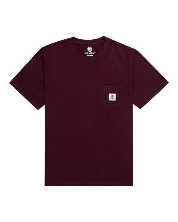 0 Basic Label - Kurzärmeliges T-Shirt Weiss Z1SSI1ELF1 Element
