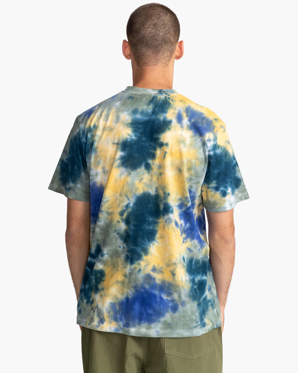 9 Basic Label - T-shirt manches courtes Bleu Z1SSI1ELF1 Element
