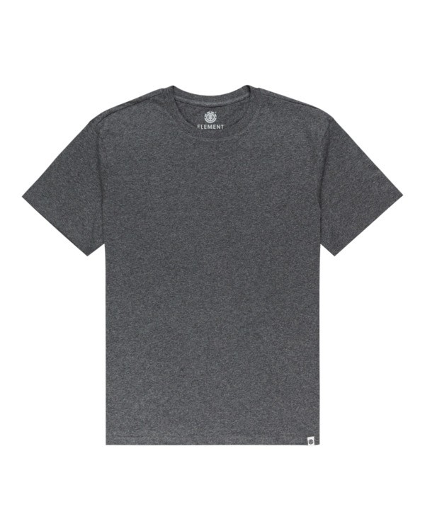 0 Crew - T-shirt Unisexe Noir Z1SSI2ELF1 Element