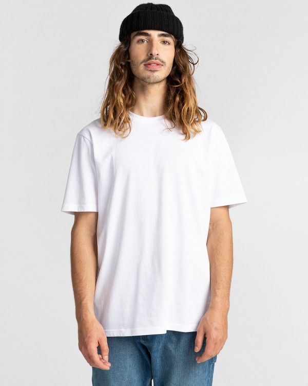 1 Crew - T-shirt Unisexe Blanc Z1SSI2ELF1 Element
