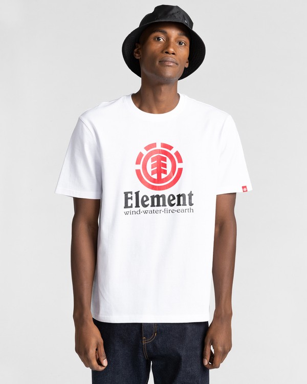 1 Vertical - T-shirt pour Homme Blanc Z1SSI4ELF1 Element