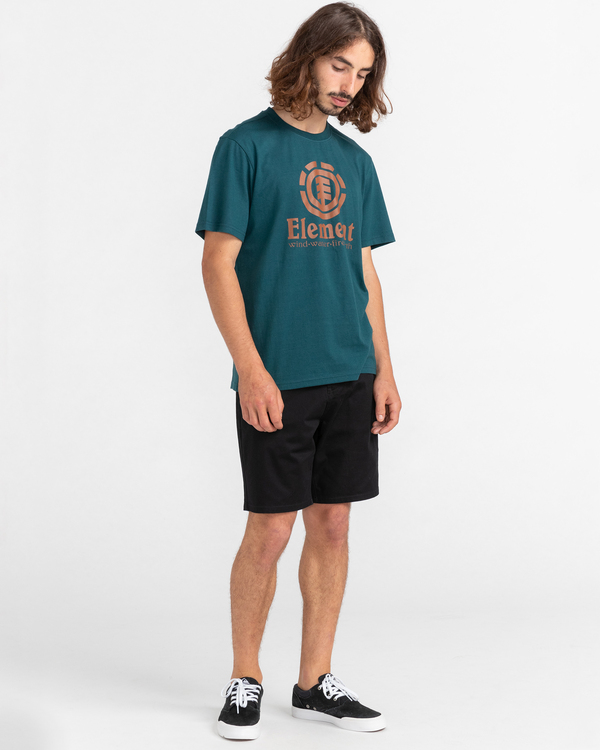 3 Vertical - T-Shirt for Men Green Z1SSI4ELF1 Element