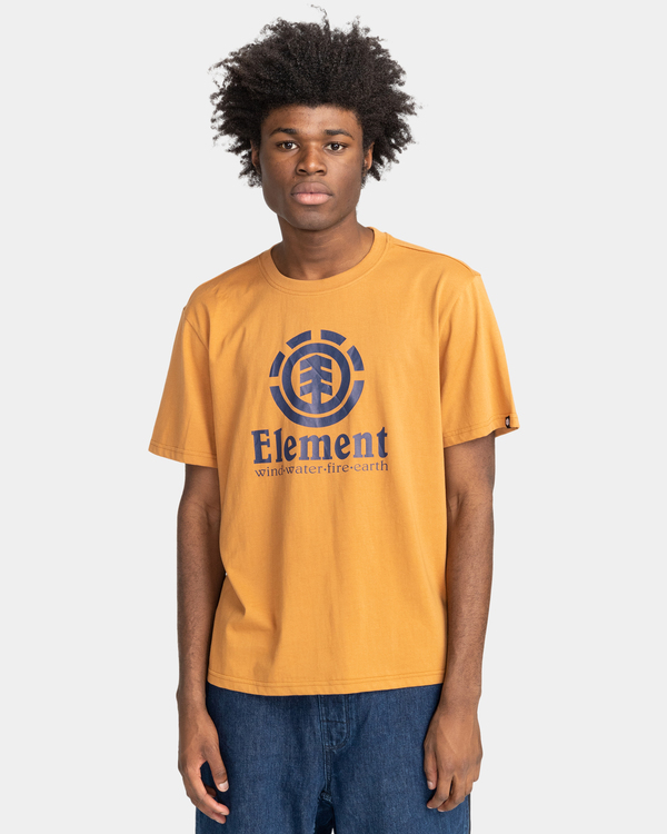 2 Vertical - T-shirt pour Homme Marron Z1SSI4ELF1 Element