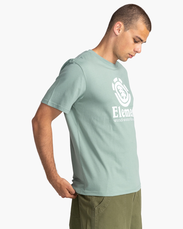 2 Vertical - T-shirt pour Homme Vert Z1SSI4ELF1 Element