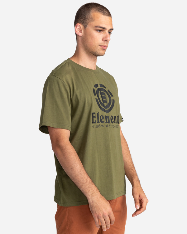 2 Vertical - T-shirt pour Homme Vert Z1SSI4ELF1 Element