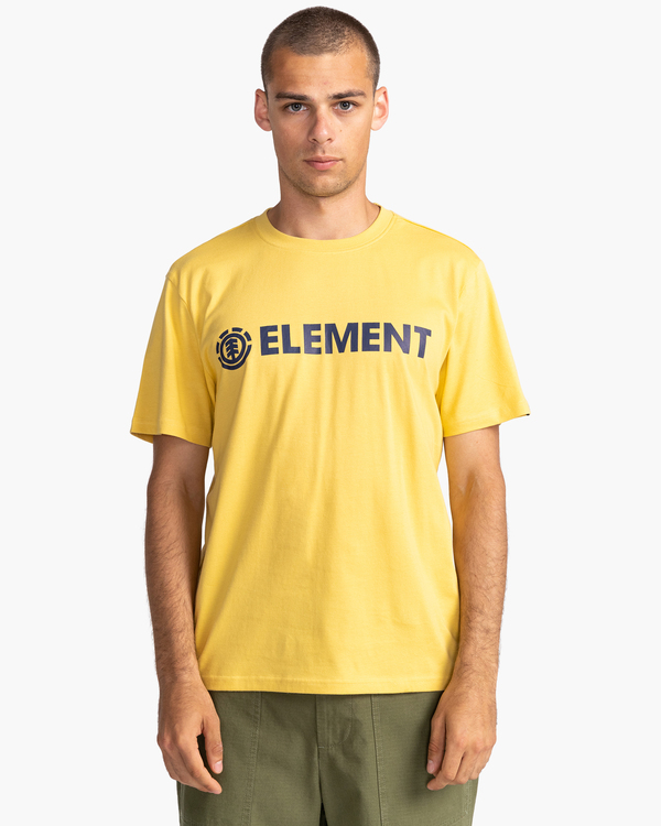 1 Blazin - Maglietta voor Uomo Yellow Z1SSI5ELF1 Element