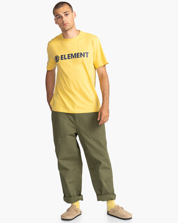 3 Blazin - Maglietta voor Uomo Yellow Z1SSI5ELF1 Element