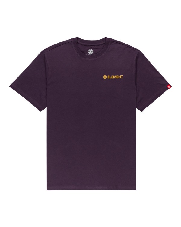 0 Blazin Chest - T-Shirt for Men Purple Z1SSI6ELF1 Element