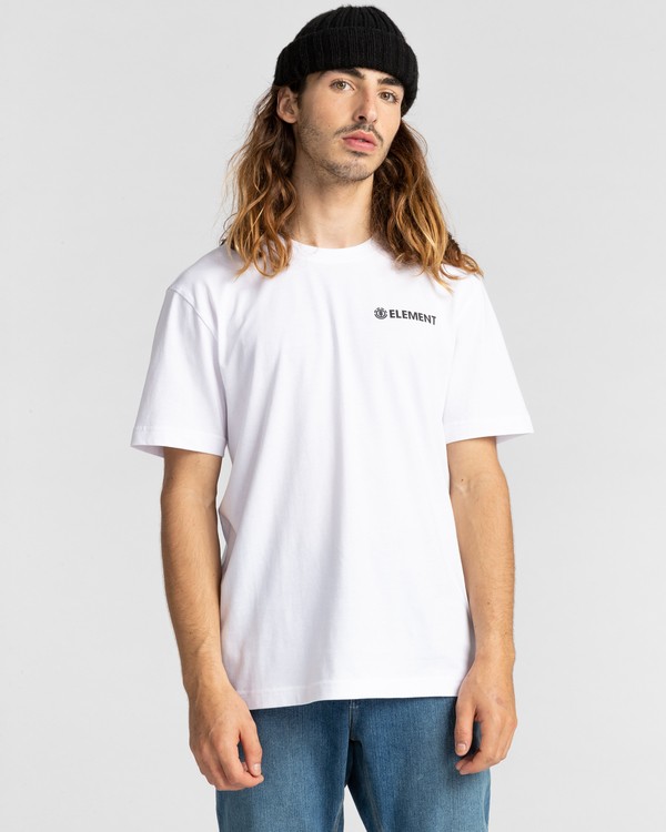 1 Blazin Chest - T-Shirt for Men White Z1SSI6ELF1 Element