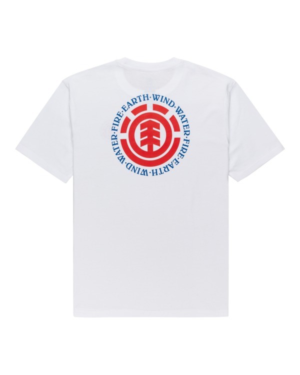 1 Seal - T-shirt pour Homme Blanc Z1SSI8ELF1 Element