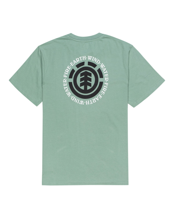 1 Seal - Camiseta para Hombre Verde Z1SSI8ELF1 Element