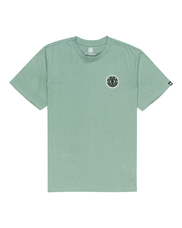 0 Seal - Camiseta para Hombre Verde Z1SSI8ELF1 Element