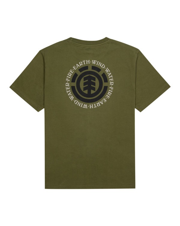 1 Seal - T-Shirt for Men Green Z1SSI8ELF1 Element
