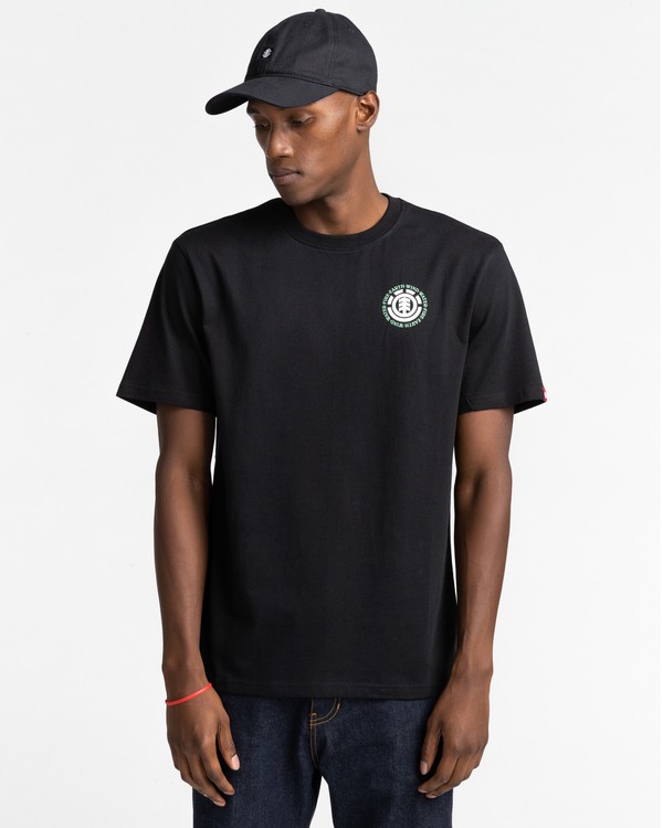 2 Seal - T-Shirt for Men Black Z1SSI8ELF1 Element