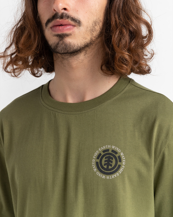 4 Seal - T-Shirt for Men Green Z1SSI8ELF1 Element